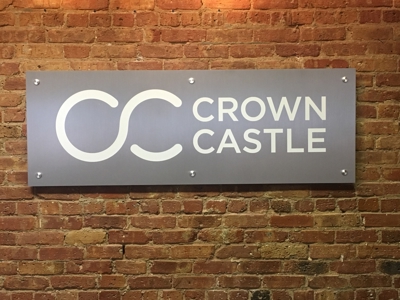 Crown Castle Interior Sign Photo
